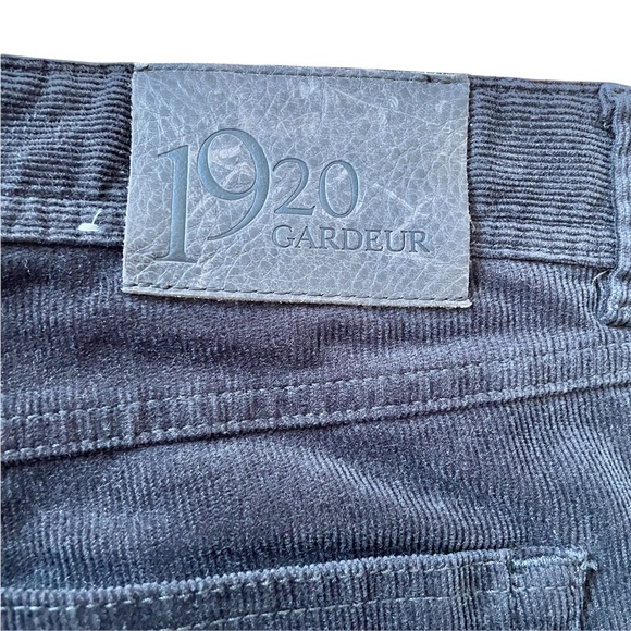 ❤️SOLD❤️ MENS 1920 GARDEUR CASUAL DARK BROWN CORDUROY PANTS JEANS STYLE 34/30 - Picture 6 of 11